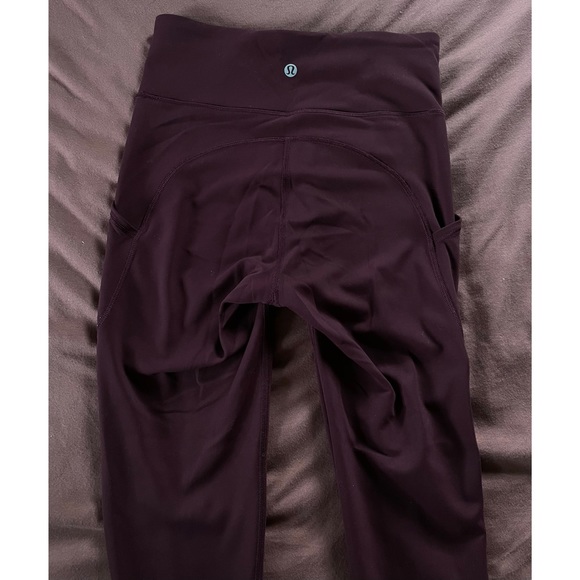 Invigorate high rise tight 25” in Red Merlot - Picture 9 of 10